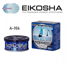 Ароматизатор Eikosha A106 Marine Blue Squash SPIRIT REFILL крейдяний для автомобіля оригінал Японія - мініатюра 5