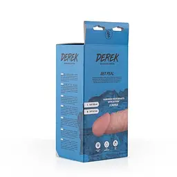 Фалоімітатор EasyToys Derek Realistic Dildo 22 см тілесний - мініатюра 6