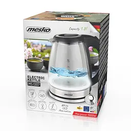 Електрочайник Mesko MS 1307 Black - мініатюра 10