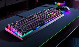 Клавіатура Razer BlackWidow V4 X Green Switch USB Black (RZ03-04700800-R3R1) - мініатюра 5
