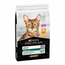 Сухий корм для дорослих котів Purina Pro Plan Adult 1+ Renal Plus з куркою 14 кг 12537694 - мініатюра 2
