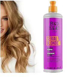Шампунь Tigi Bed Head Serial Blonde відновлюючий для блондинок 400 мл - мініатюра 3