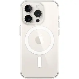 Чохол Apple Clear Case with MagSafe для iPhone 15 Pro Transparent (MT223ZM/A) [92946] - мініатюра 1