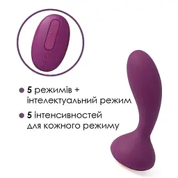Масажер простати Svakom Julie Violet - мініатюра 3