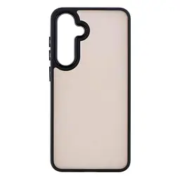 Противоударный чехол для Samsung Galaxy S24 FE 5G (SM-S721), Frame, черный, панель-накладка, термополиуретан TPU + поликарбонат PC, защита всего корпуса, защита кнопок и камеры, устойчив к деформациям, ArmorStandart (ARM76911)