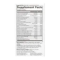 Вітаміни та мінерали One Daily Men's Multi 50+, 60 капсул Solgar vit0004490 - мініатюра 3