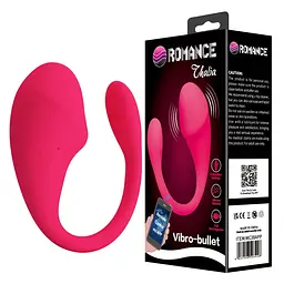 Віброяйце Baile Thalia App Control Bullet, 21 см (рожевий)