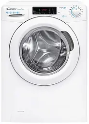 Пральна машина Candy з фронтальним завантаженням CSO1285T3-S, 8кг, 1200, A+++, Пара, 52см, Дисплей, Wi-Fi + Bluetooth, Білий (CSO1285T3-S)