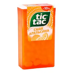 Упаковка драже Tic Tac Апельсин 54 г * 24 шт
