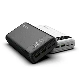 Портативний зовнішній акумулятор Pineng PN-861 20000 mAh Power Bank Чорний - мініатюра 6