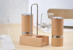 Набір млинків для солі та перцю Kela Kauri 19х7 см 2 шт. (00000021295) - мініатюра 3