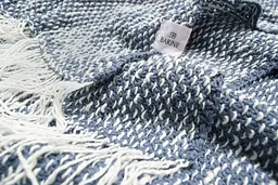 Плед-накидка Barine - Wave indigo синій 140x170 - мініатюра 3