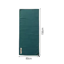 Туристичний рушник Naturehike CNK2300SS010 швидковисихаючий 156 х 80 темно-зелений (6976023925467)