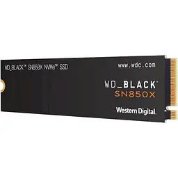 Накопичувач SSD Western Digital m.2 NVMe 1TB WD Black SN850X (WDS100T2X0E) - мініатюра 3