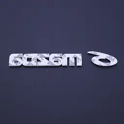 Емблема напис Mazda 6 скотч 3М 155 x 17 мм Польща - мініатюра 2