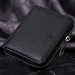 Відмінний жіночий гаманець з натуральної шкіри ST Leather 22449 чорний