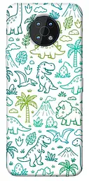 TPU чохол Demsky Dino pattern для Nokia G50
