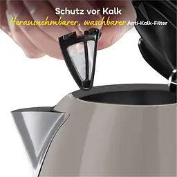 Електрочайник Russell Hobbs1.7 л метал мокко teh0026189 - мініатюра 6