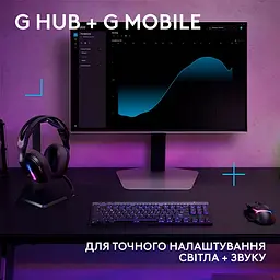 Гарнитура Logitech G522 LightSpeed Wireless Gaming Headset Black (981-001544) - мініатюра 3