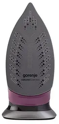 Праска Gorenje 2800 Вт 280 мл паровий удар 50 г вертикальне відпарювання антинакип керамічна підошва фіолетовий - мініатюра 4
