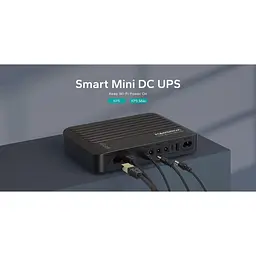 ДБЖ Marsriva DC UPS для роутерів KP5 Max 4xDC+USB+USB-C+PoE OUT, 5V/9V/12V/24V 18W 20000mAh LiFePO4 - мініатюра 9