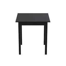 Стіл кухонний Ferrum-decor Агата 75x70x70 Чорний ДСП Сосна Кембра 16мм (FRD-105674)
