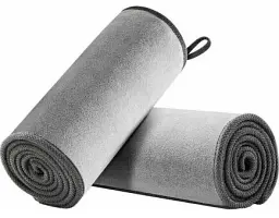 Мікрофібра для автомобіля Baseus Easy life car washing towel 60х180см CRXCMJ-B0G Сіра - мініатюра 3