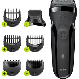 Електробритва Braun Series 3 300BT Black/Black - мініатюра 9