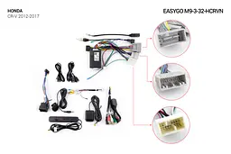 Штатна автомагнітола EasyGo M9-3-32-HCRVN Honda CR-V 2012 - 2017 - мініатюра 5