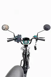 Електровелосипед Minako Monster (2000W, 60V, 36Ah) +Гідравлічні гальма +Розкладний Багажник / сидіння Синій - мініатюра 6