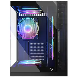Корпус Modecom VOLCANO PANORAMA APEX ARGB 5F MIDI СІРИЙ без Блок живлення ATX - мініатюра 2