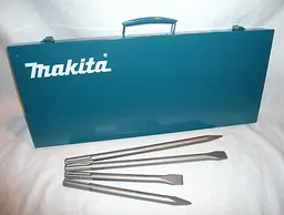 Набір зубил для перфораторів з патроном SDS-MAX в металевому кейсі Makita P-18013 - мініатюра 5