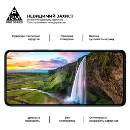 Захисне скло на Xiaomi Redmi Note 14 4G з олеофобним покриттям, Pro, повне проклеювання, антистатичний і пиловідштовхуючий шар, 9H, самоклеючеся, 2.5D, на весь екран, антистатичний клей, ArmorStandart (ARM79679) - мініатюра 4