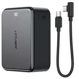 Портативний ЗП Power Bank Acefast M28 22.5W with cable 10000 mAh Black - мініатюра 4