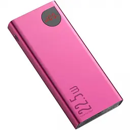 Портативна батарея Powerbank Baseus Adaman Metal Digital Display 20000 mAh PPIMDA-A09 Pink