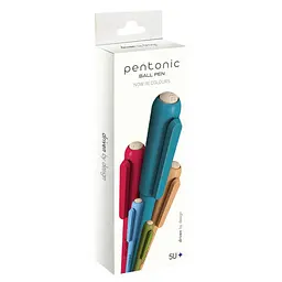 Набір ручок Linc Pentonic Cоlours сині 5 шт. (412272) - мініатюра 3