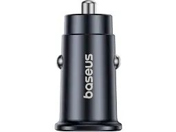 Автомобільний зарядний пристрій BASEUS GoTrip 30 W Black (C00072300123-01) - мініатюра 3