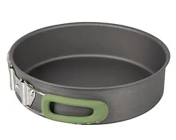 Набор посуды Bo-Camp Explorer 4 Pieces Hard Anodized Grey/Green (2200244) (DAS301407) - миниатюра 9
