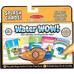 Розмальовка Melissa & Doug Цифри, форми, колір водна чарівна (MD5237)