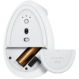 Миша Logitech Lift Vertical Ergonomic Mouse Off-Білий (910-006475) - мініатюра 4
