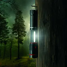 Ліхтар Schwarzwolf Sw Biwa Cree Xpe + Cob чорний - мініатюра 4