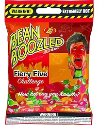 Екстремально гострі цукерки Jelly Belly Bean Boozled Flaming Five Challenge 53г