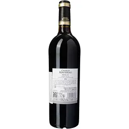 Вино Chateau Rousseau Merlot червоне сухе 14% 0.75 л - мініатюра 4