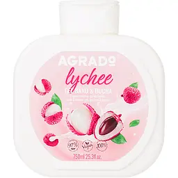Гель для душу і ванни Agrado Lychee Bath&Shower Gel Лічі 750 мл