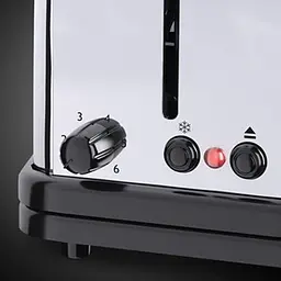 Тостер Chester 1000Вт, довгі слоти, метал, сріблястий Russell Hobbs kuh0014879 - мініатюра 6