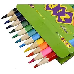 Олівці кольорові ZiBi Kids Line 12 шт. (ZB.2414) - мініатюра 2