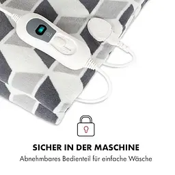 Електрична ковдра Klarstein Dr. Watson XXL (10035501) Білий - мініатюра 5