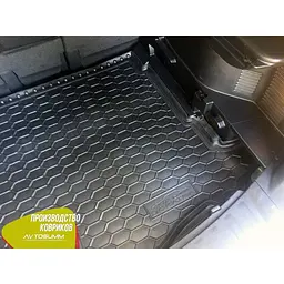 Автомобільний килимок у багажник Nissan X-Trail / Rogue T32 2017- Докатка Гумо - пластик - мініатюра 7