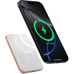 Зовнішній акумулятор Pitaka Aramid Fiber Magnetic 5000mAh 20W Golden Glint (PBQ2506) [161463] - мініатюра 5