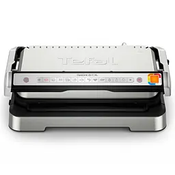 Гриль Tefal притискний OptiGrill 2in1 XL 2200Вт з'ємні пластини сенсор товщини продуктів метал (GC782D30) - мініатюра 2